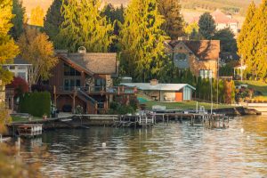 A beautiful waterfront home in Lake Chelan