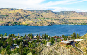 Lake Chelan in Central Washington are in top of your list from being work from home
